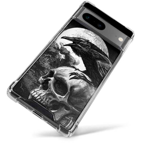 Alchemy Carta Poe's Raven Google Pixel 7a Clear Case